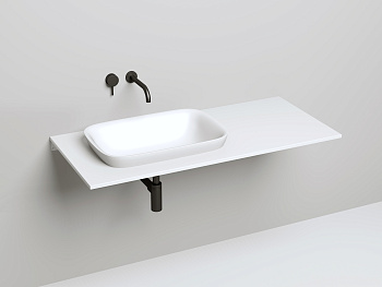 Раковина из искусственного камня Salini MAREA 1802202MF 60х40 полувстраиваемая цвет мультиколор Раковина из искусственного камня Salini MAREA 1802202MF 60х40 полувстраиваемая цвет мультиколор